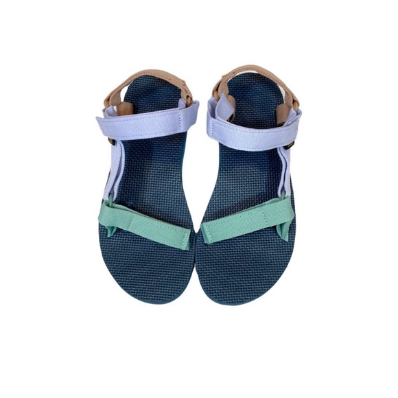 TEVA original universal sandals in orion blue multi Size 10 - Picture 3 of 12